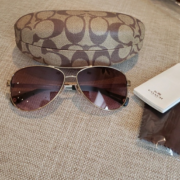 Coach Aviator GOLD - Picture 1 of 4
